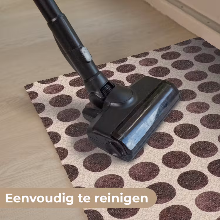 Stippen - Patroon - Bruin Deurmat klein 898 -reinigen_NL