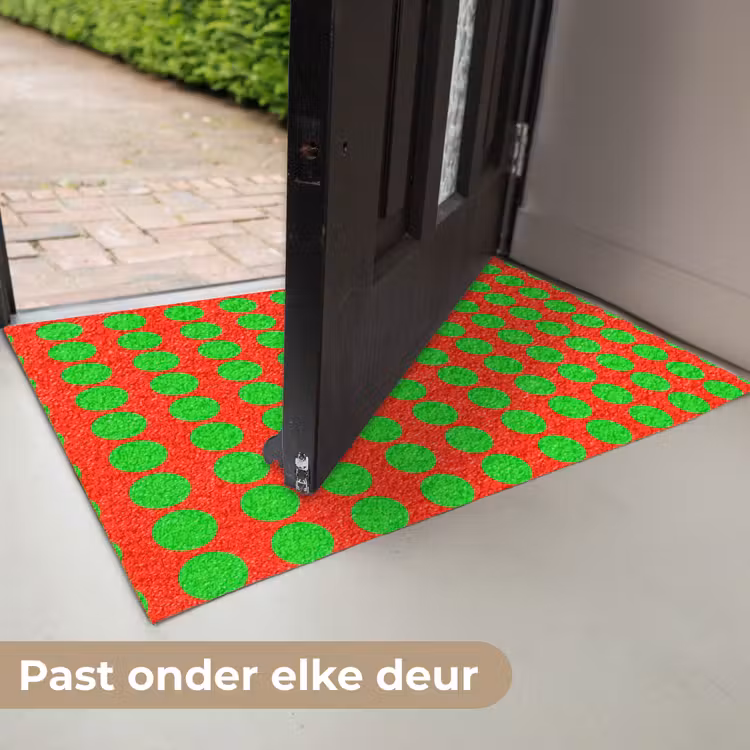 Stippen - Patroon - Groen Deurmat klein 898 -USP_NL