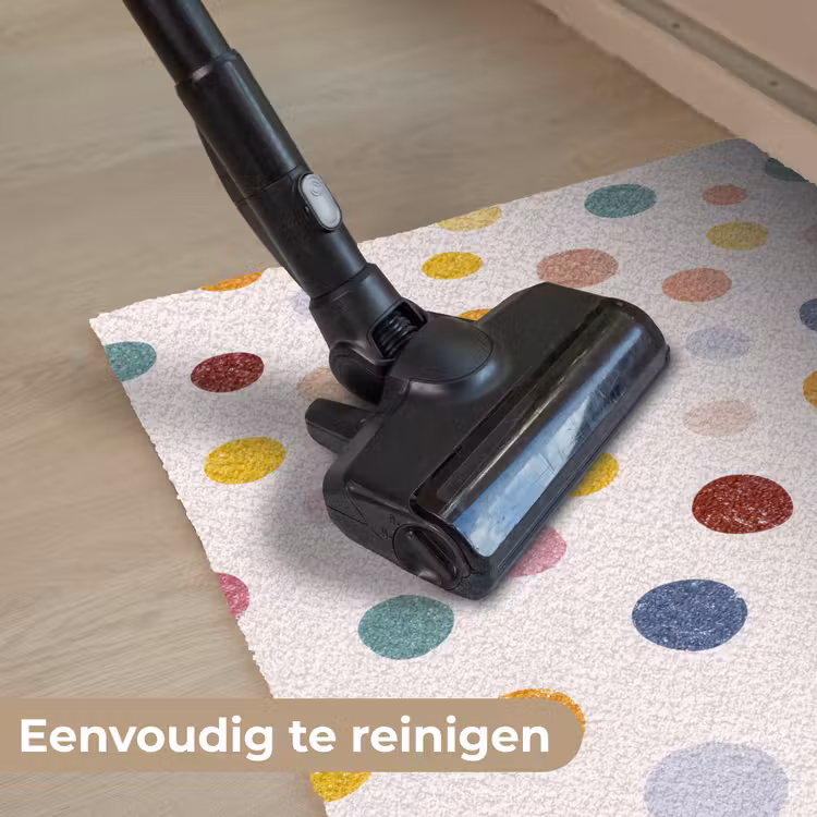 Stippen - Subtiel - Kleurrijk Deurmat klein 898 -reinigen_NL