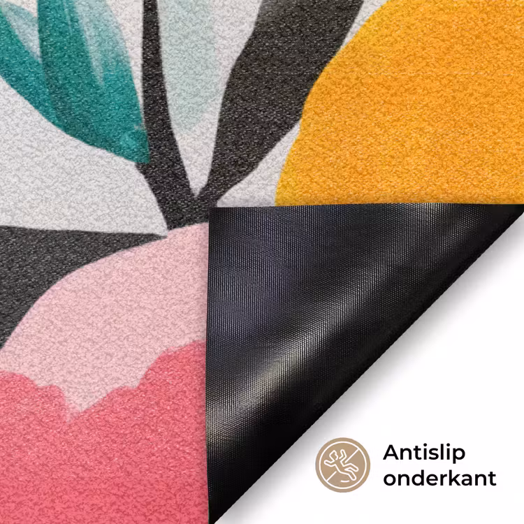Stippen - Vormen - Modern - Kleuren Deurmat klein -antislip_NL