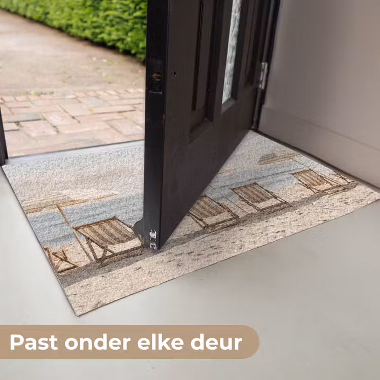 Strand - Stoelen - Parasol Deurmat klein -USP_NL