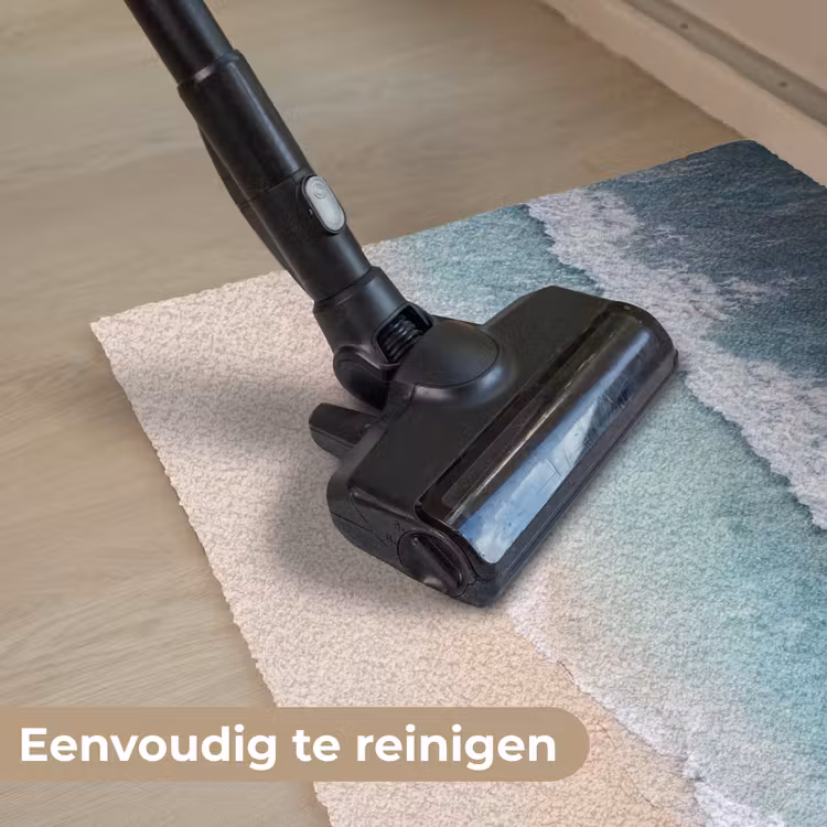 Strand - Zee - Golven - Natuur - Blauw Deurmat klein -reinigen_NL