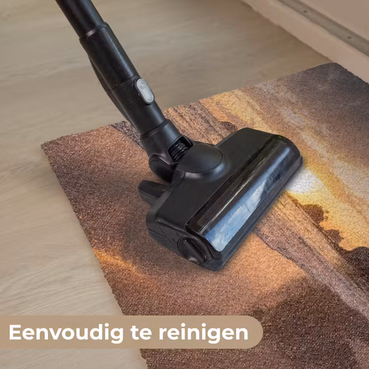 Strand - Zonsondergang - Natuur - Tropisch - Oranje Deurmat klein -reinigen_NL