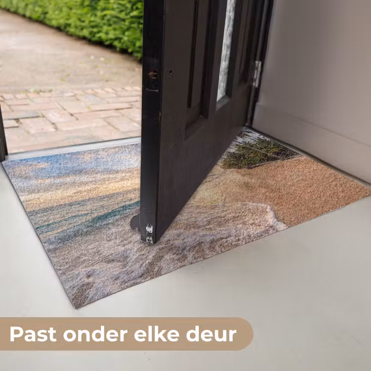 Strand - Zonsondergang - Tropisch - Natuur - Goud Deurmat klein -USP_NL