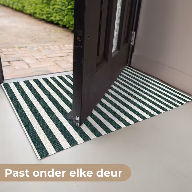 Strepen - Klassiek - Groen Deurmat klein 898 -USP_NL