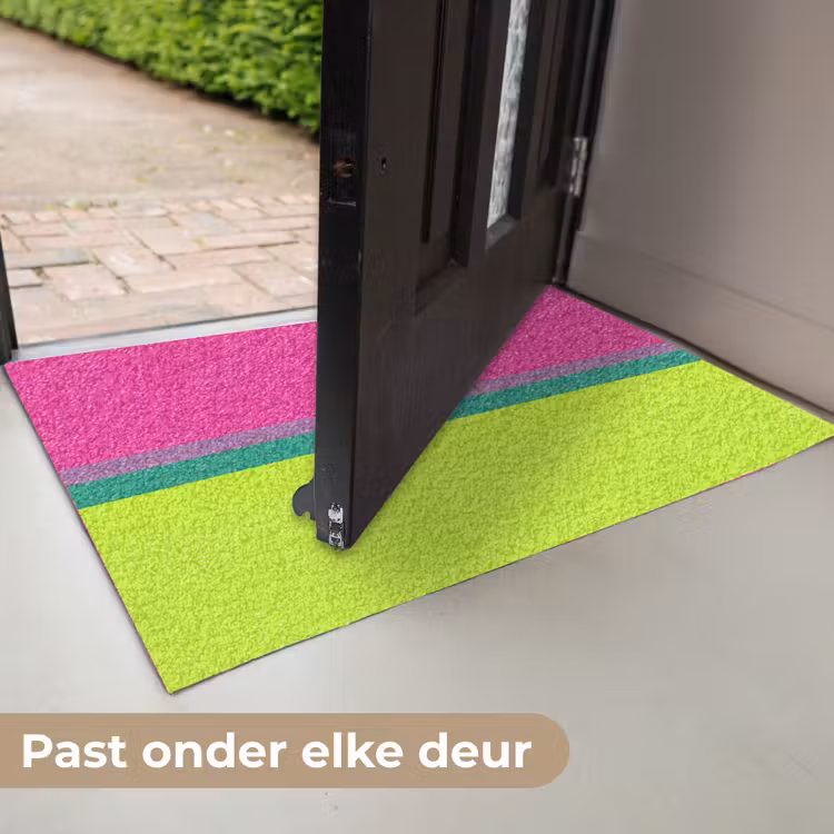 Strepen - Modern - Kleurrijk Deurmat klein -USP_NL