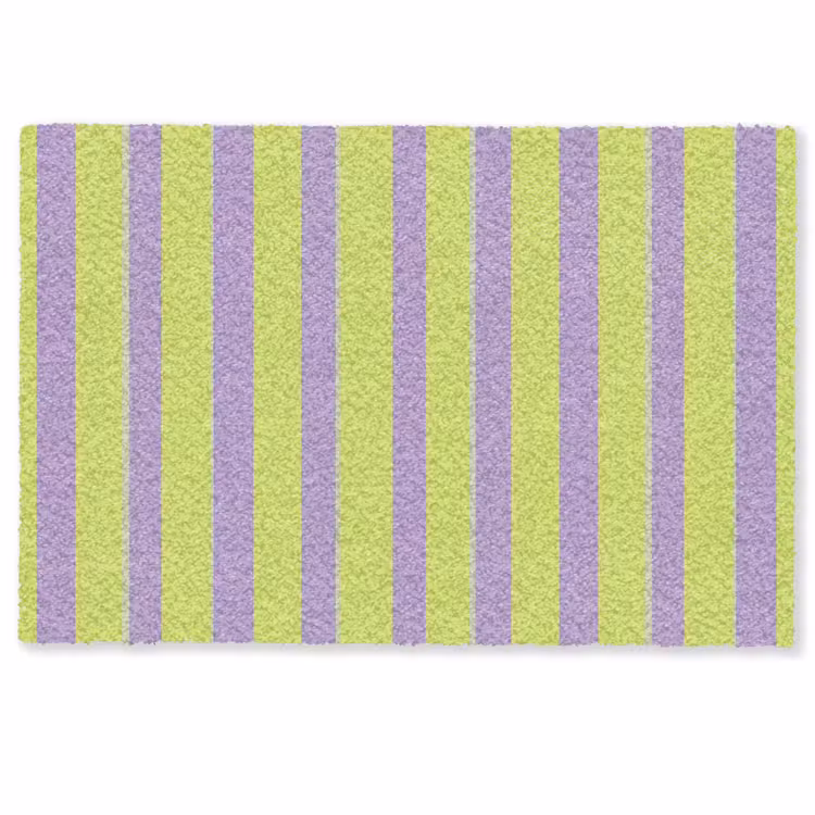 Strepen - Patroon - Groen Deurmat klein 898 -zkaufland3d