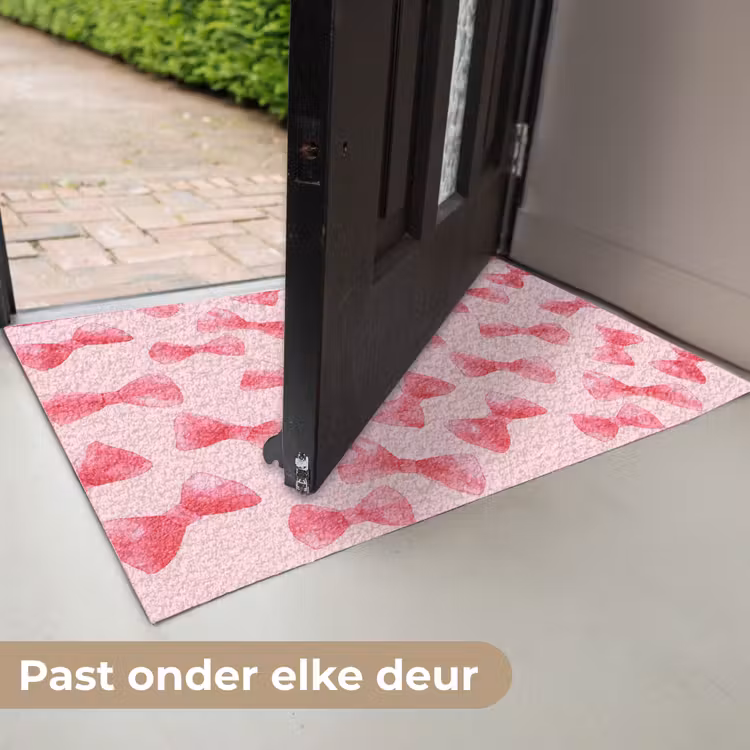 Strikken - Aquarel - Roze Deurmat klein 898 -USP_NL