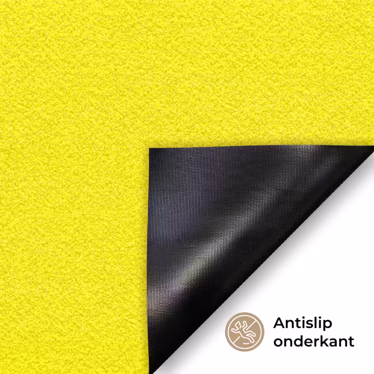 Sunshine - Glow - Geel Deurmat klein 898 -antislip_NL