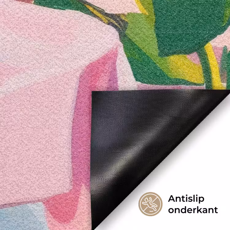 Tafel - Wijn - Fruit Deurmat klein -antislip_NL