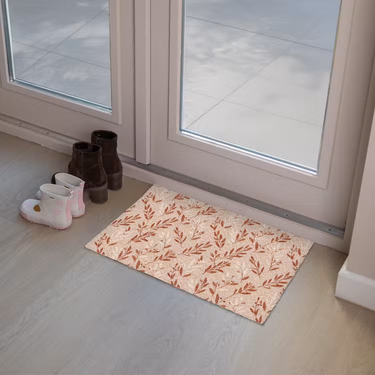 Takjes - Patroon - Bessen - Crème­kleuren Deurmat klein 898 -sfeer3