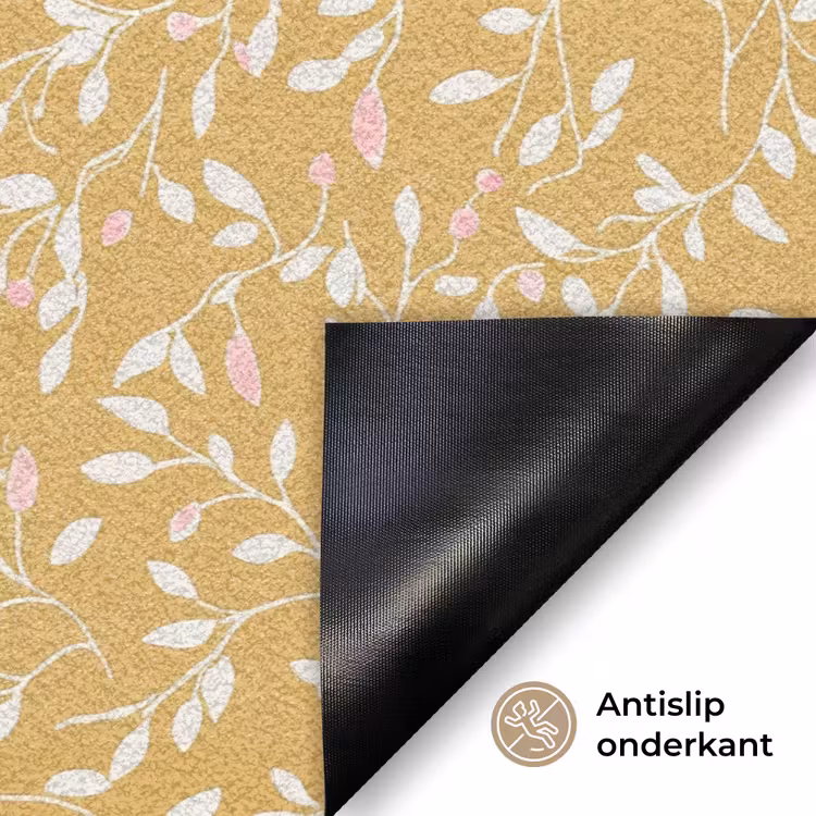 Takjes - Patroon - Oker Deurmat klein 898 -antislip_NL