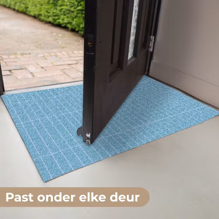 Tegel - Langwerpig - Patroon - Blauw Deurmat klein 898 -USP_NL
