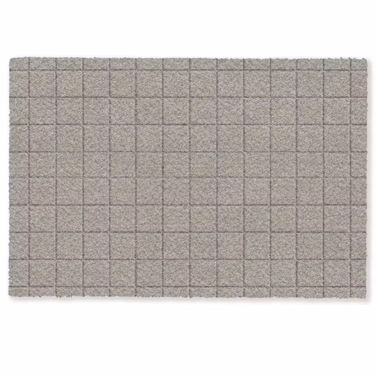 Tegel - Patroon Kiezel - Grijs Deurmat klein 898 -zkaufland3d