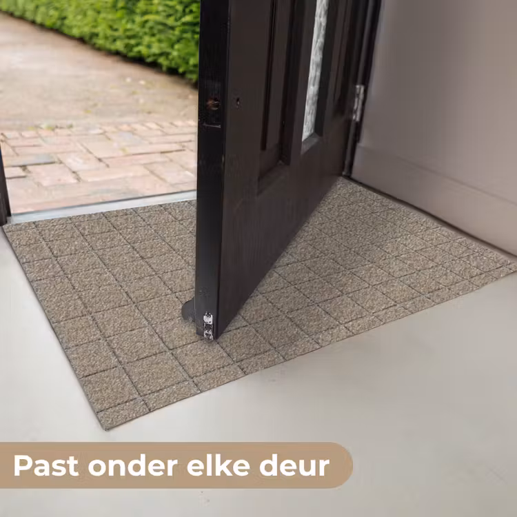 Tegel - Patroon - Taupe Deurmat klein 898 -USP_NL