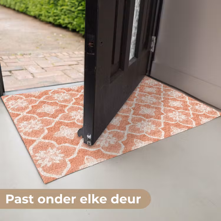 Tegelpatroon - Arabesk - Vintage - Terracotta Deurmat klein 898 -USP_NL