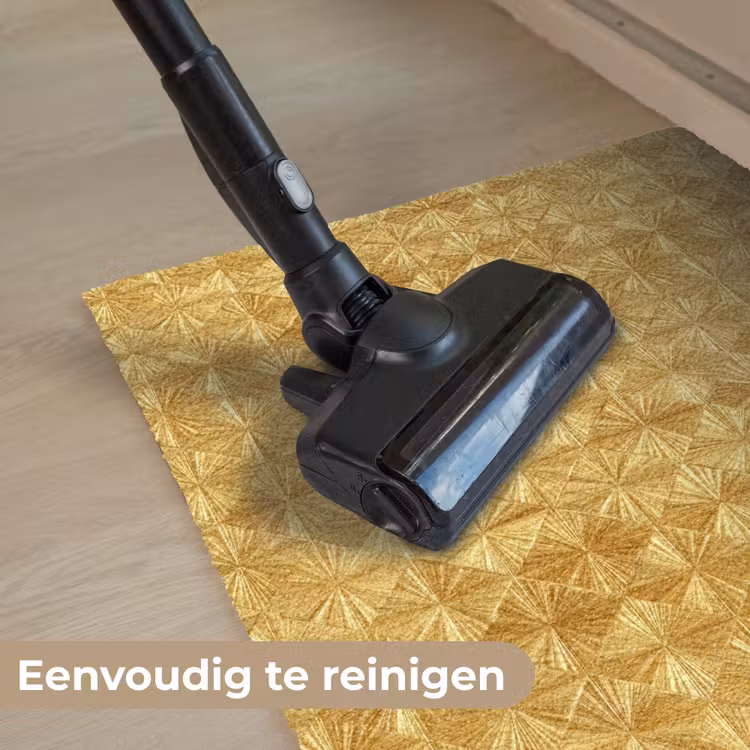Tegels - Geometrisch - Reliëf - Goud Deurmat klein 898 -reinigen_NL