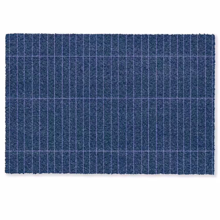 Tegels - Langwerpig - Blauw Deurmat klein 898 -zkaufland3d
