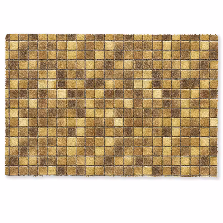Tegels - Mozaïek - Luxe - Warm Goud Deurmat klein 898 -zkaufland3d
