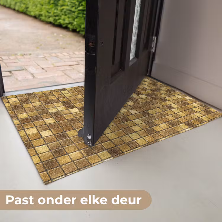 Tegels - Mozaïek - Luxe - Warm Goud Deurmat klein 898 -USP_NL