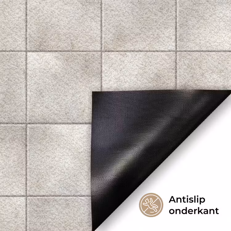 Tegels - Natuurlijk - Grijs Deurmat klein 898 -antislip_NL