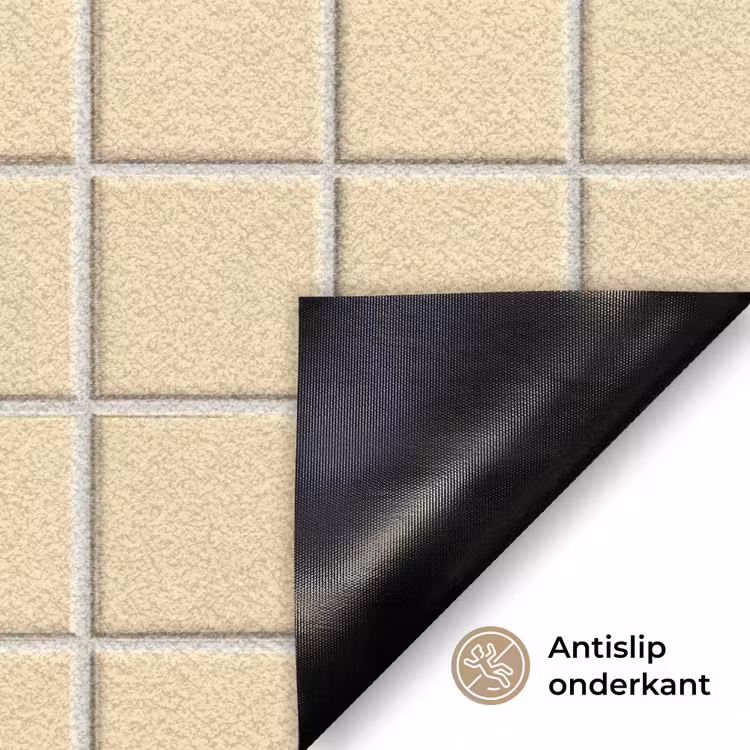 Tegels - Patroon - Crème Deurmat klein 898 -antislip_NL