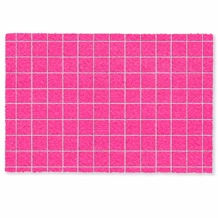 Tegels - Vierkant - Fuchsia Deurmat klein 898 -zkaufland3d