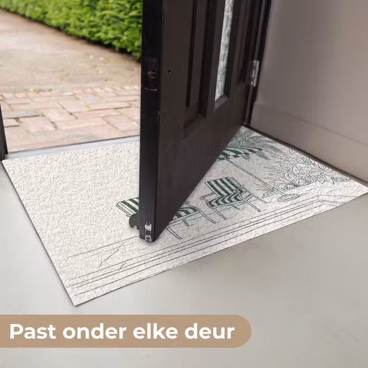 Terras - Illustratie - Groen Deurmat klein -USP_NL