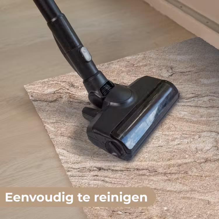 Textuur - Aders - Abstract - Modern - Beige Deurmat klein -reinigen_NL