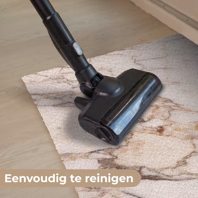 Textuur - Gesteente - Aderen - Abstract - Wit Deurmat klein -reinigen_NL