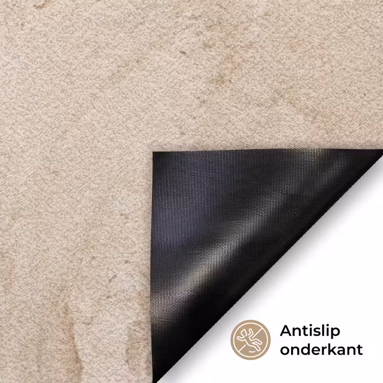 Textuur - Patroon - Abstract - Modern - Beige Deurmat klein -antislip_NL