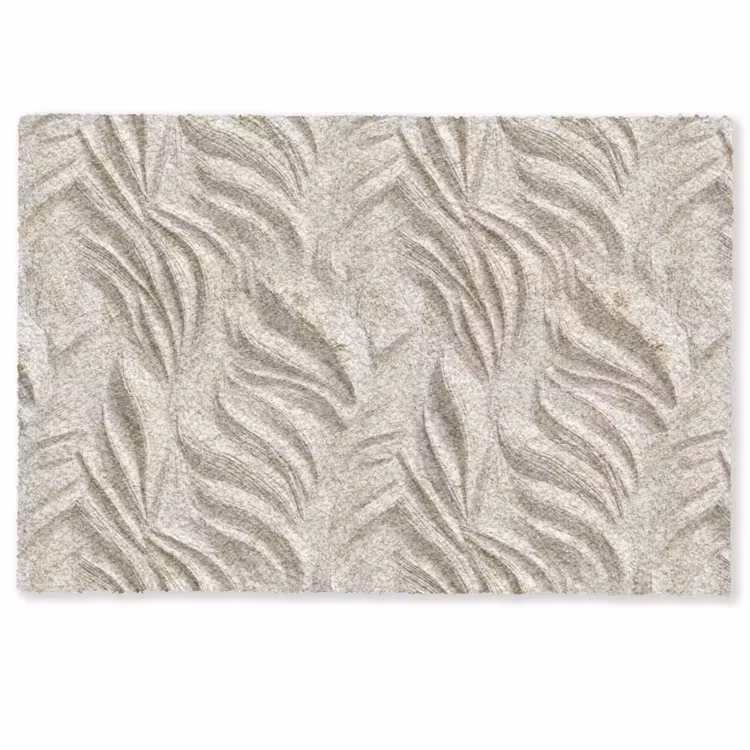 Textuur - Reliëf - Beige Deurmat klein 898 -zkaufland3d