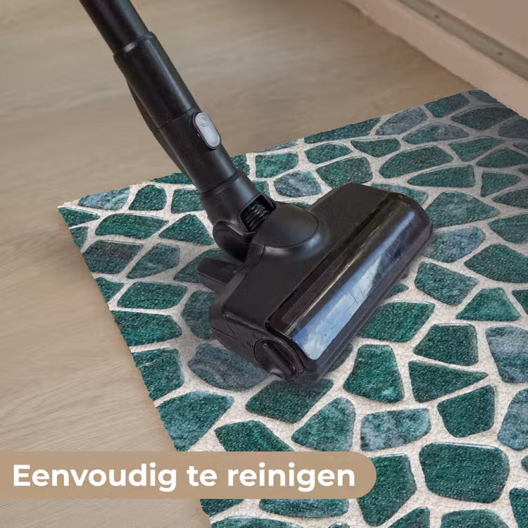 Textuur - Steen - Groen - Abstract - Patroon Deurmat klein -reinigen_NL