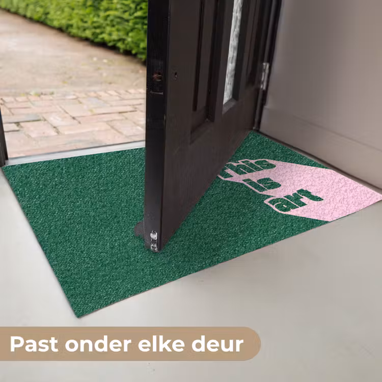 This is art - Schaduw - Roze Deurmat klein -USP_NL