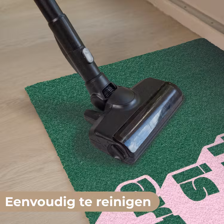 This is art - Schaduw - Roze Deurmat klein -reinigen_NL