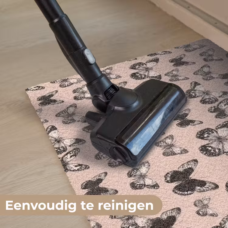 Tijdloos - Vlinders - Perzik Deurmat klein 898 -reinigen_NL
