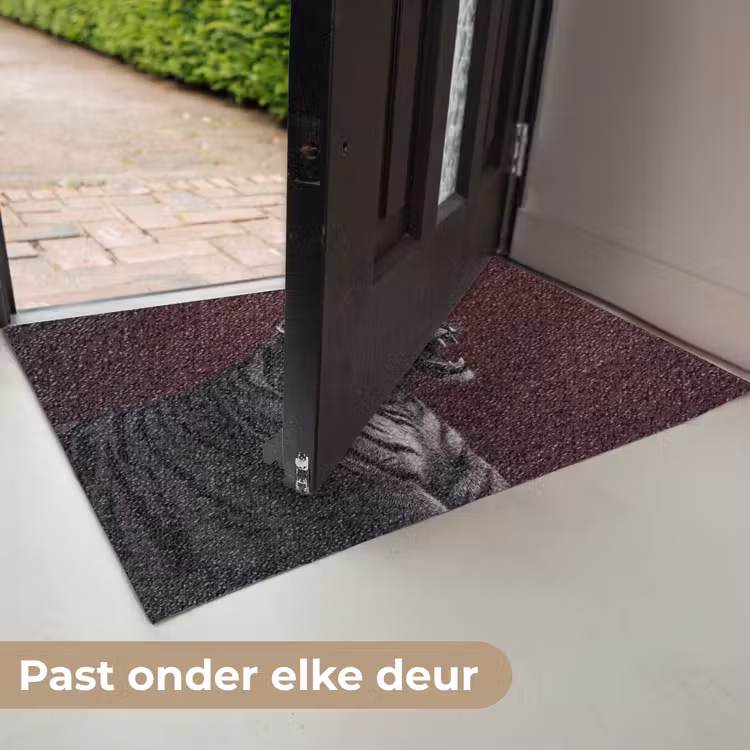 Tijger - Brult - Bordeaux Deurmat klein -USP_NL
