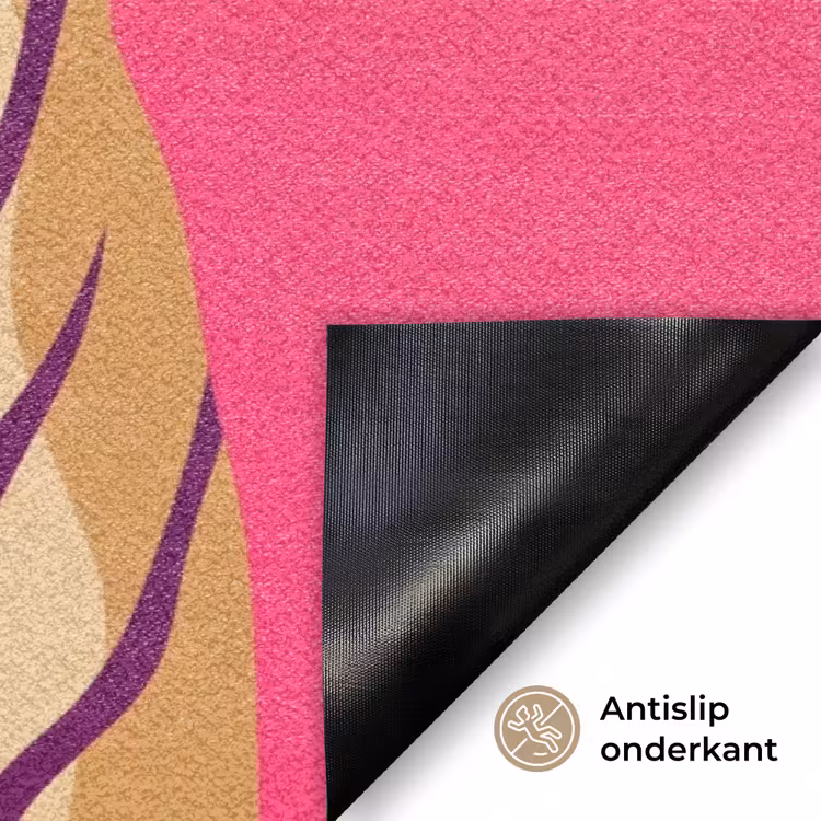 Tijger - Modern - Neon Deurmat klein -antislip_NL