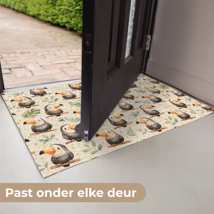 Toekans - Exotisch - Kleurrijk Deurmat klein 898 -USP_NL