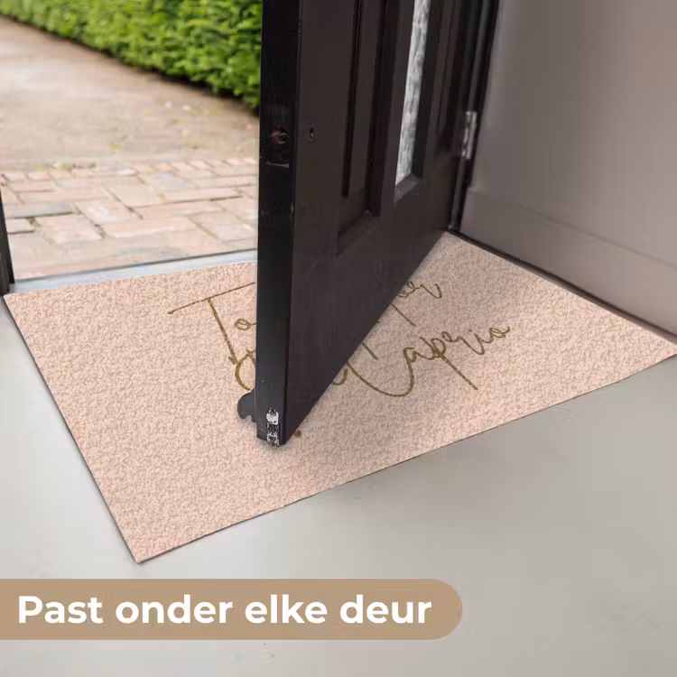 Too old for dicaprio - Roze - Groen Deurmat klein -USP_NL