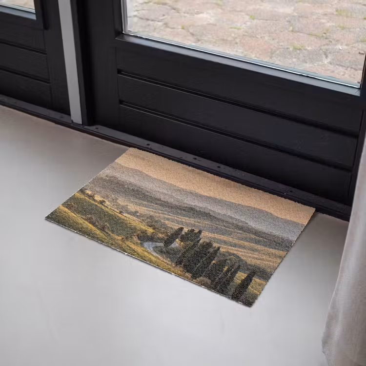 Toscaans - Landschap - Heuvels Deurmat klein -sfeer2