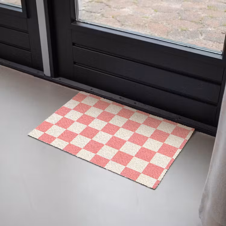 Traditioneel - Patroon - Roze Deurmat klein 898 -sfeer2