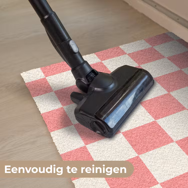 Traditioneel - Patroon - Roze Deurmat klein 898 -reinigen_NL