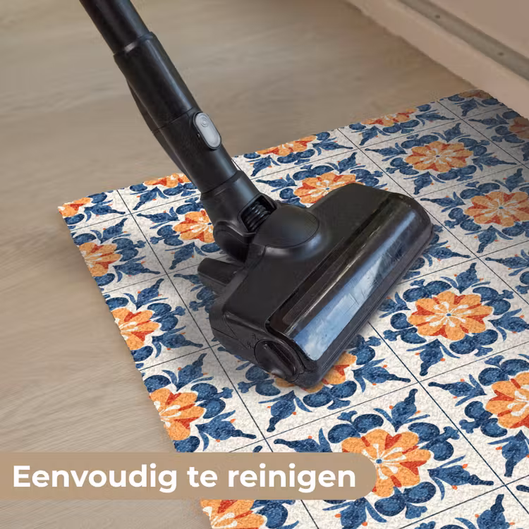Traditioneel - Tegel - Oranje Deurmat klein 898 -reinigen_NL