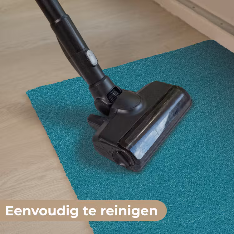 Tropical - Peacock - Blauw Deurmat klein 898 -reinigen_NL