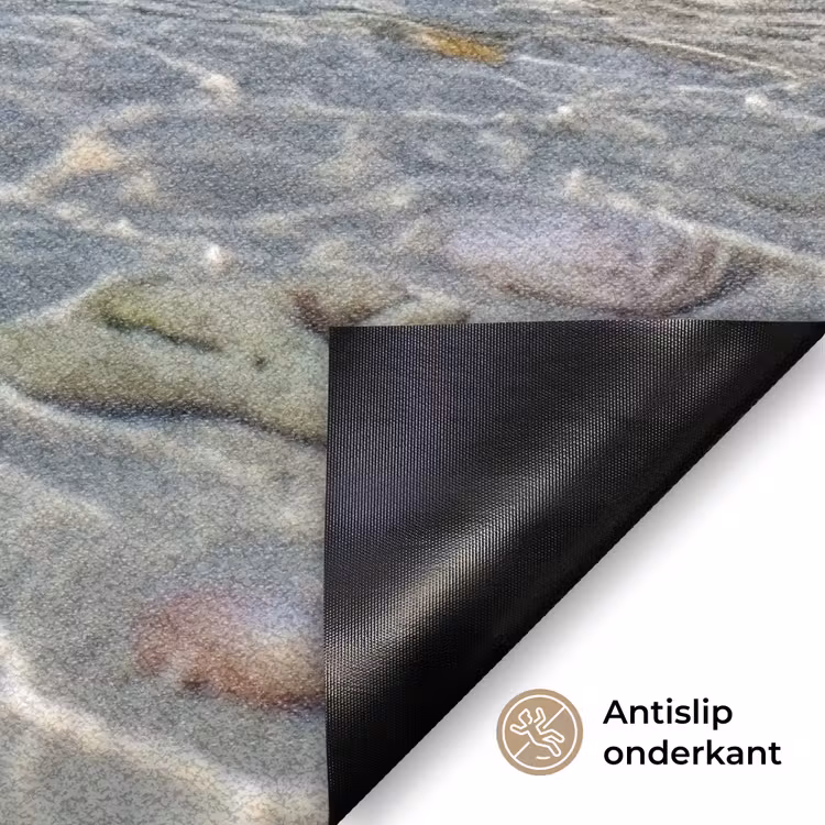 Tropisch - Badeend - geel Deurmat klein -antislip_NL
