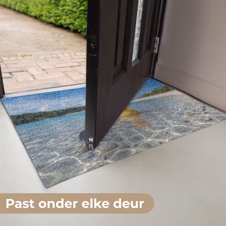 Tropisch - Badeend - geel Deurmat klein -USP_NL