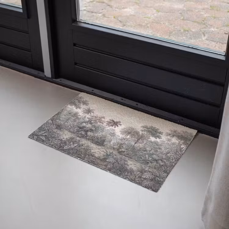 Tropisch - Landschap - Illustratie Deurmat klein -sfeer2
