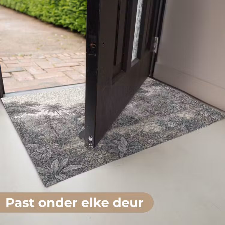 Tropisch - Landschap - Illustratie Deurmat klein -USP_NL