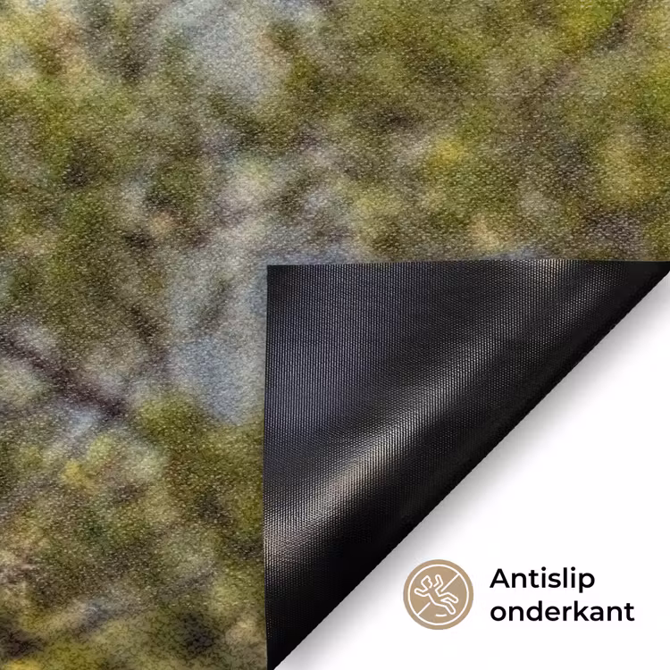 Uil - Oehoe - Bomen - Natuur Deurmat klein -antislip_NL